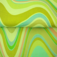 25026-10CV "Retro Flow" Cotton Voile