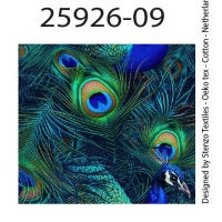 25926-09 ''Flamboyant'' print