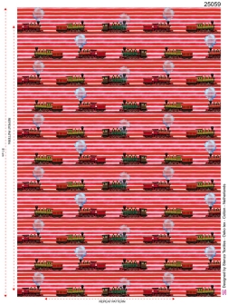 25059 "Sky Train In Line'' print