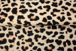 25314LI "cool leopard" woven linen