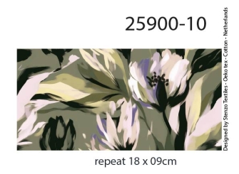 25900-10 ''Pastel Tulips'' print