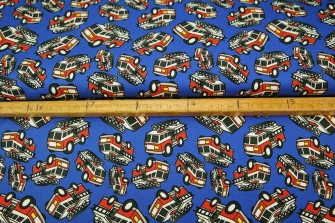 25258-09 ''Firetrucks'' print