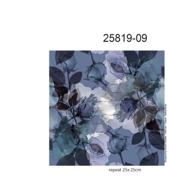 25819-09VI ''Wild Roses'' print