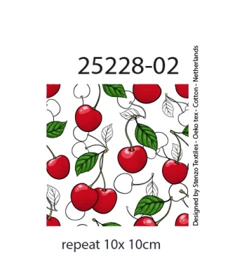 25228-02 ''Very Cherry'' print