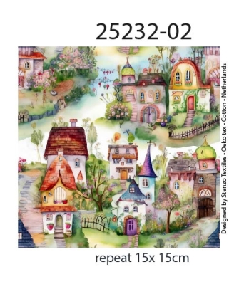 25232-02 ''Little Village'' print