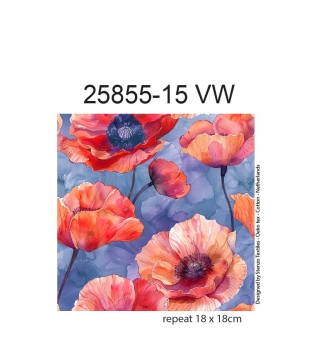 25855-15 ''Into the Poppy Fields'' print