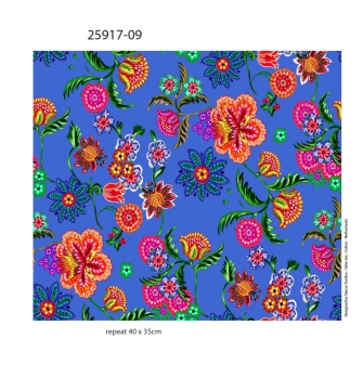 25917-09 ''Power Flower'' print