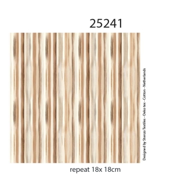 25241 ''Natural Stripes'' print