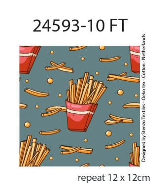 24593-10 ''Flying French Fries''