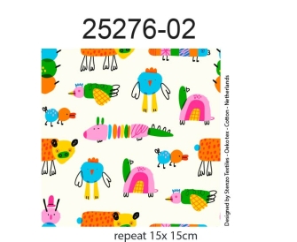 25276-02 ''Doodle Zoo'' print