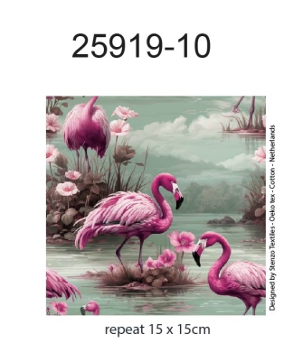 25919-10 ''Dreamy Flamingo'' print