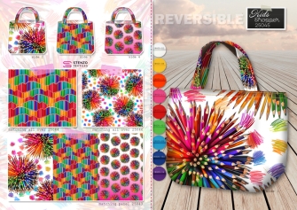 25045 ''Pencil Explosion'' Kids Bag panel