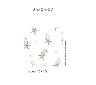 25205-02 ''Starfish'' print