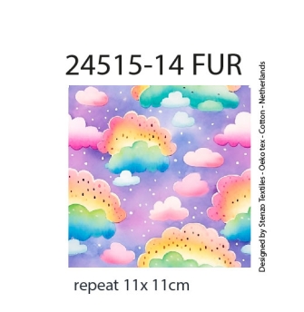 24515-14 ''Rainbow Clouds''