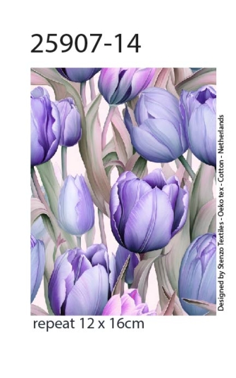 25907-14 ''Tulip Field'' print