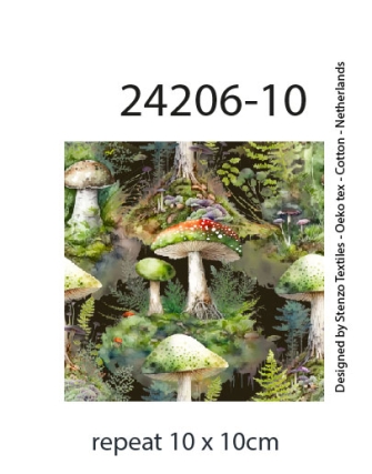 24206-10 ''Mushroom Forest''