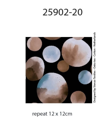 25902-20 ''Painted Spheres'' print