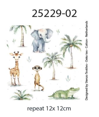 25229-02 ''Safari Babies'' print