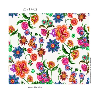 25917-02 ''Power Flower'' print