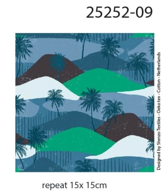 25252-09 ''Palm Beach'' print