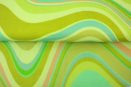 25026-10CV "Retro Flow" Cotton Voile