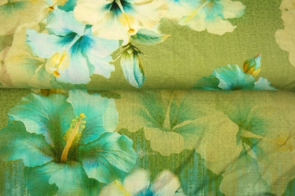 25009-99LI "Tropical Floral"print