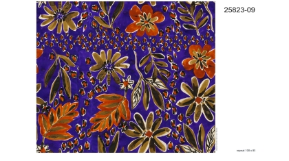 25823-09 ''Giant Floral'' print