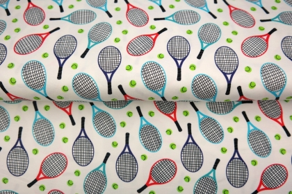 25267-09 ''Wanna Play Tennis?'' print