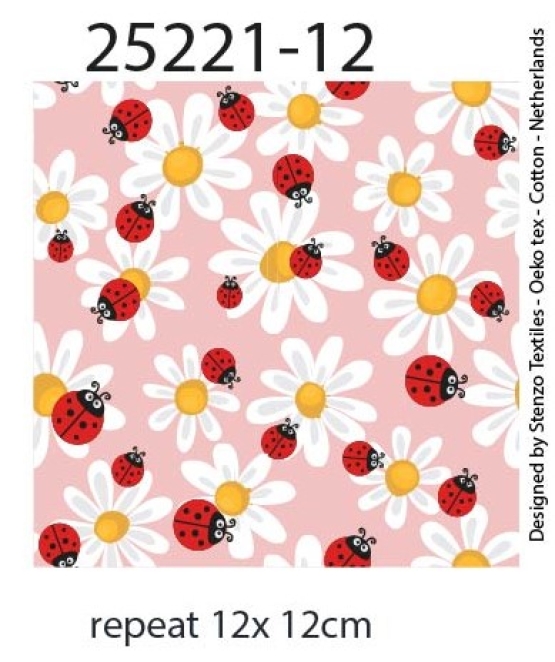 25221-12 ''Baby Ladybug'' print