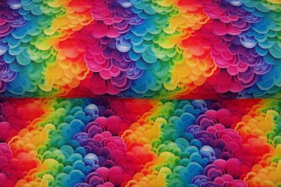 24554FT ''Bubbly Rainbow''