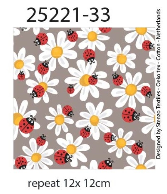 25221-33 ''Baby Ladybug'' print